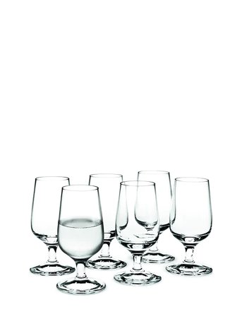 Holmegaard | Bouquet Snapseglas 7 Cl Klar 6 Stk. | 7 cl