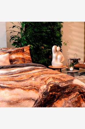 Kayori - Påslakanset - Tokyu - 3 delar - Brun - Påslakanset - 230X220 - Från Homeroom