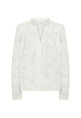 Leveté Room Pollie 2 Blouse Blusar Dam Vit L