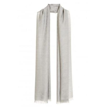 Emporio Armani Winter Scarves vit, Herr Halsdukar, Herr, Storlek: ONE SIZE
