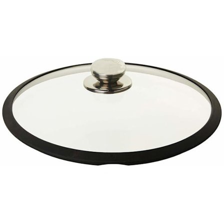 Lock säljs separat Castey - T28 - Glastlock med silikonring och knapp i stål, 28 cm, 30 x 28 x 30 cm