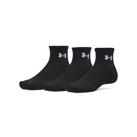 Under Armour Performance Sokker Quarter Svart 3‐pakning