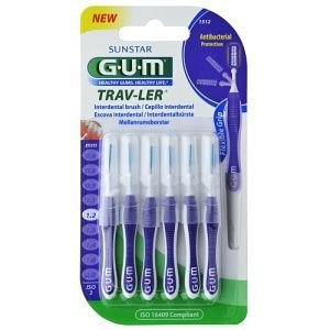 Gum Travler 1512 Scovolini 1,2 6 Pezzi