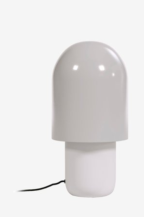 Kave Home - Pöytävalaisin Brittany - Harmaa - Pöytävalaisimet - - Homeroom