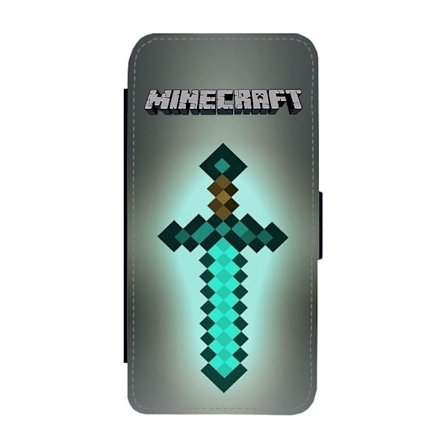 Minecraft Diamantsvärd Samsung Galaxy A56 Flip Mobilfodral