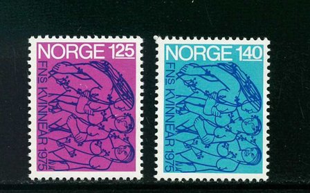 Norge - AFA 712-713 - Postfrisk