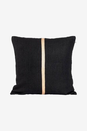 Halvor Bakke - Port Alfred Kuddfodral - Svart - Prydnadskuddar & kuddfodral - 50X50 - Från Homeroom