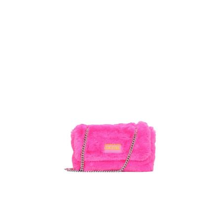 Versace Jeans Couture, Fluffy bag by Versace Jeans Couture with a striking design offers a distinct look Roze, Dames, Maat:ONE Size,polyester