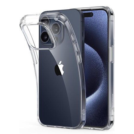 iPhone 16 Pro - Slimmat Transparent Skal med Avancerad Stötdämpning!