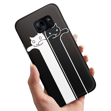 Kuoret / Suojakuoret Samsung Galaxy S7 - Pitkänomaiset Kissat