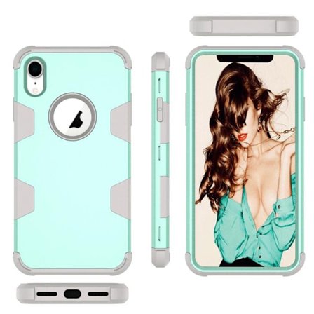 iPhone XR - Elegant Hybridskal (Rugged Robot)