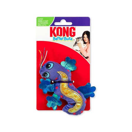 Kong Better Buzz Gecko Kattelegetøj 2,5x8x14 cm, Tøj & Bolig, Dyrelegetøj, Kattelegetøj