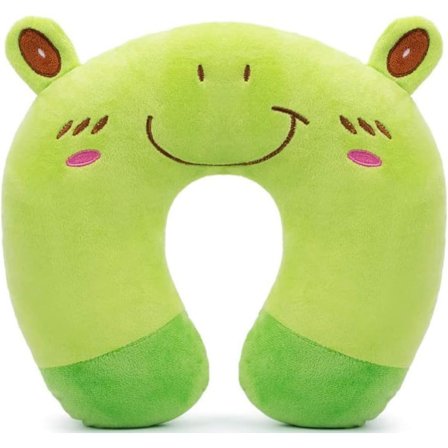 Søt Tegneserie Dyre Mønster Nakkepute Myk U-Formet Reisepute