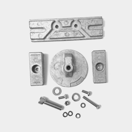 Anodsats, Mercury / Mariner, Aluminium