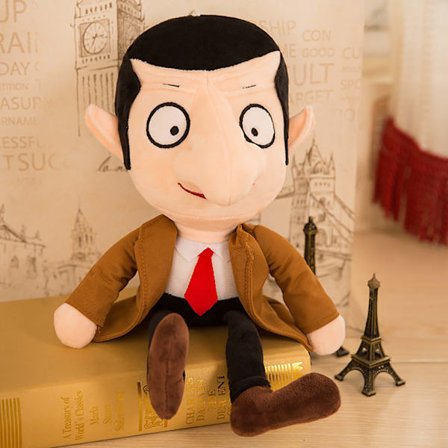 30 cm Mr Bean pehmolelu täytetty nukke mukava elokuvahahmo