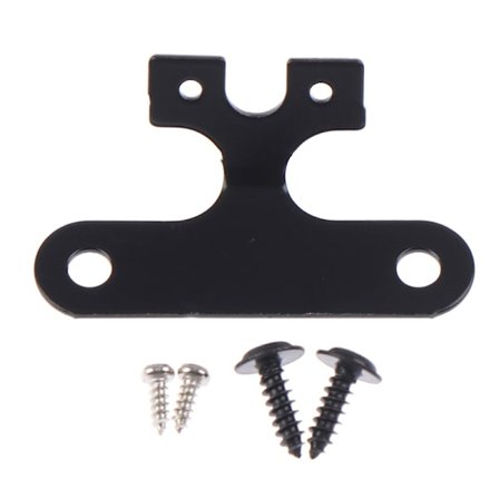 1PC Rustfrit Stål Sort Bil Bakkamera Holder Kamera Br