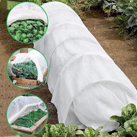 Plant Anti-freeze Cover Winter Protective Non-Woven Fabric Vegetables Protecter Insect Protection Net Garden Frostbite Cloth