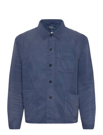 Polo Ralph Lauren Rustic Twill-Fww Jkt - Blue - XXL