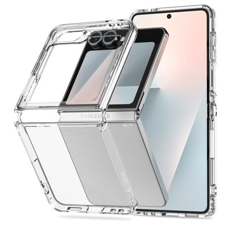 Tech-Protect FlexAir Hybridfodral för Samsung Galaxy Z Flip 6 / 7 FE - Transparent