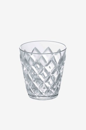 Koziol - Dricksglas 8-pack CRYSTAL S 250 ml - Transparent - Dricksglas - Från Homeroom