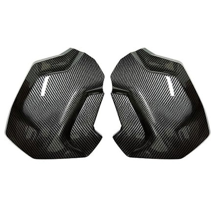 Motorcykel Radiator Reservoir Ramme Sidebeskyttelse Dæksel Beskyttelse til Waterbird R1250GSADV 2018-2024 Kulfiber