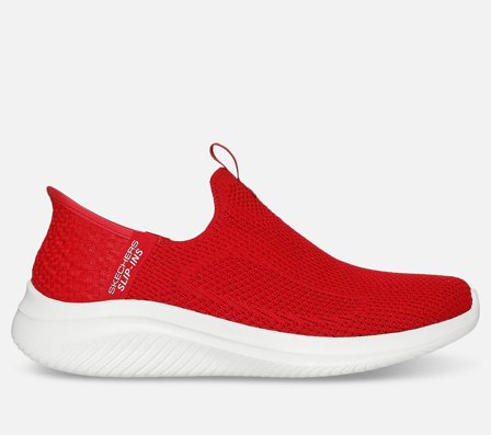 Skechers, Slip-ins: Ultra Flex 3.0 - Easy Win, 37,5, Rød, Dame