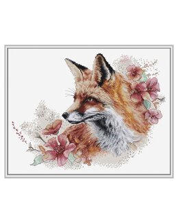 Broderikit Tavla Räven - Luca-S