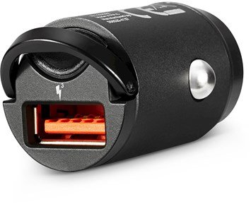 Andersson-Super Mini Car Charger 30W QC USB-A 5A-Utrolig kompakt og kraftig hurtiglader til bilen-Power-Mobilladere