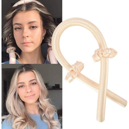 Hårruller, Silke Hårcurlers, Varmefri Manuell Hårrull