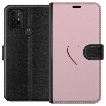 Yhteensopiva Lompakkokotelo Motorola Motorola Moto G30 SoftPinkLove