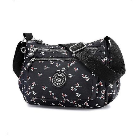 Liten og lett vanntett nylon crossover-veske