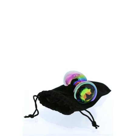 Bouchon anal - Dream Toys - Love Love - Monivärinen - Alumiini - Jalokivi