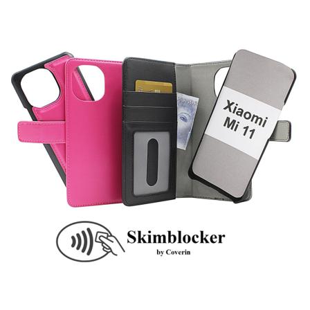 Skimblocker Magnet Fodral Xiaomi Mi 11 Hotpink