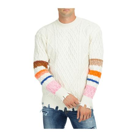 Barrow Trui , Wit , Heren , Maat: M