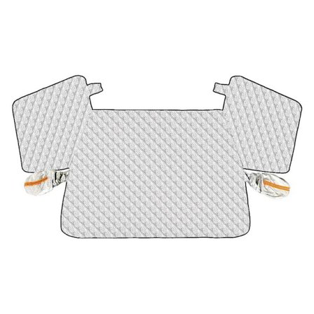 Förtjockning av den nya uppgraderade snöskölden, vindruteskydd, frostskyddande snösköld, förtjockning av vinterns snösköld