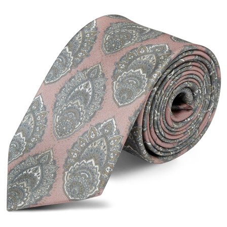 Bruno Silk Boho Tie for Men - Patterned Ties
