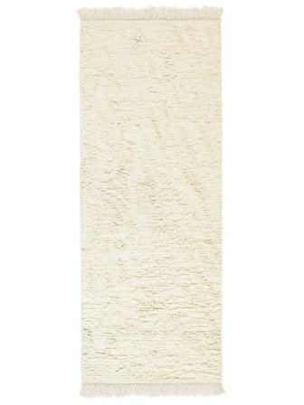 Läufer 80X250 Hallinge Teppich - Weiß