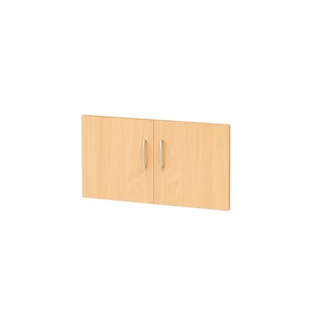 Cabinet doors FLEXUS, 1 shelf height, H 410 mm, beech