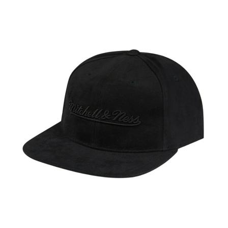 Mitchell & Ness, Cap tonal script deadstock Czarny, Mężczyzna, Rozmiar: ONE Size