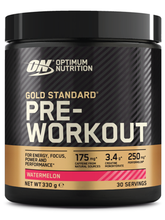 Optimum Nutrition GOLD Standard Pre Workout, Watermelon, 330 g