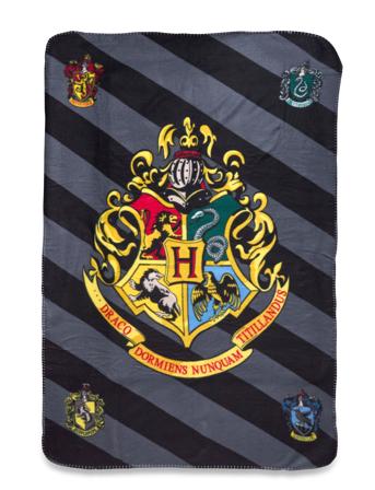 Fleece Plaid Harry Potter Hp 067 - 100X140 Cm Home Sleep Time Blankets & Quilts Multi/patterned BrandMac