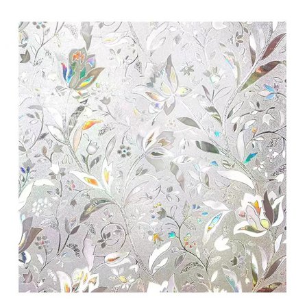 Fönsterfilm, Dekorativ Fönsterinsynsskyddsfilm, Glasmålningsfönsterklistermärke, Anti-UV Solskydd Värmekontroll för Hemmet