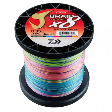 Daiwa J-braid Grand X8 0.35mm 1500M MC 79LB