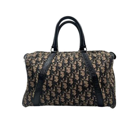 Dior Vintage, Pre-owned Handbags Zwart, Dames, Maat:ONE Size,leather