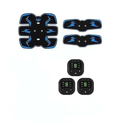 Abdominal Muskelstimulator Tränare Abs Trådlös Kropp Ben Arm Mage Träning Elektriska Simulatorer