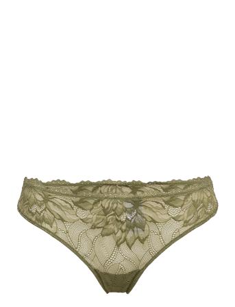 Thong Stringtruse Undertøy Grønn Calvin Klein*Betinget Tilbud