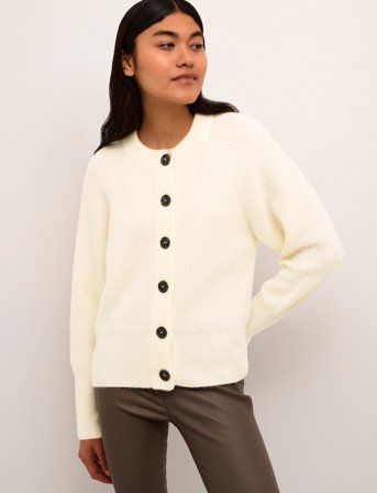 Karen By Simonsen Debbiekb Short Cardigan - Cream - L