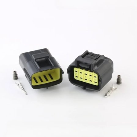 AMP DJ70116Y-1.8-11/21 vattentät fordonskontakt hane hona dockningsbar vattentät kontakt fordonskabelhärva kontakt