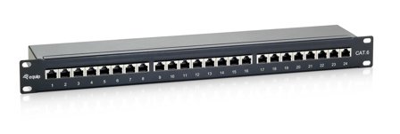 Equip Patchpanel 24Port RJ45,