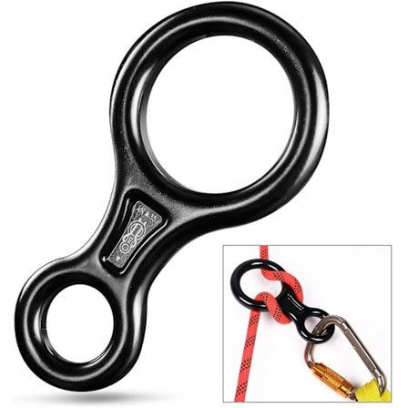 Bjergbestigningsudstyr Figurformet Slow Down Protector Nedkørsel Egnet til camping